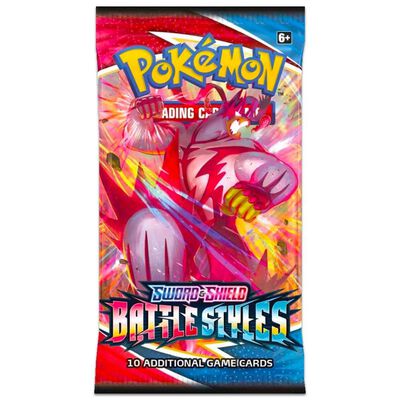 Pokemon Sword & Shield Battle Styles: Card Pack image number 1