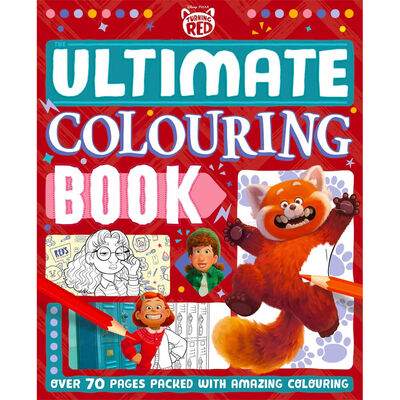 Disney Pixar: Turning Red Ultimate Colouring Book image number 1