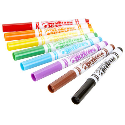 Crayola Washable Dry Erase Markers: Pack of 8 image number 2