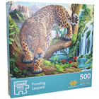 Prowling Leopard 500 Piece Jigsaw Puzzle image number 1
