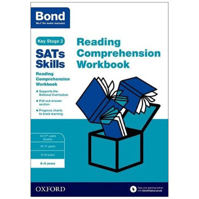 Reading Comprehension Workbook: 8-9 Years: Bond SATs Skills image number 1