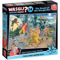 Wasgij Mystery The Hound of the Wasgijville! 1000 Piece Jigsaw Puzzle