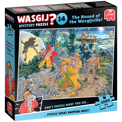 Wasgij Mystery The Hound of the Wasgijville! 1000 Piece Jigsaw Puzzle image number 1