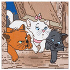 The Aristocats Kittens Crystal Art Kit image number 2