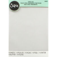 Sizzix Stencil Film - 10 Sheets
