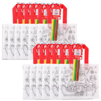 Colour Your Own Christmas Bag: Pack of 12