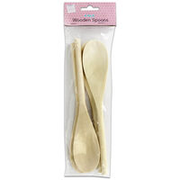 Wooden Spoons: Pack of 4