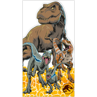 Jurassic World Birthday Card image number 1