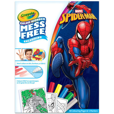 Crayola Marvel Spider-Man Colour Wonder image number 1