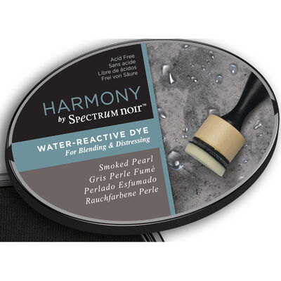 Harmony by Spectrum Noir Water Reactive Dye Inkpad - Smoked Pearl image number 4