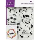 Crafters Companion Layering Stamp - Spring Wreath image number 1