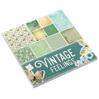 Vintage Feelings Design Pad: 6” x 6”