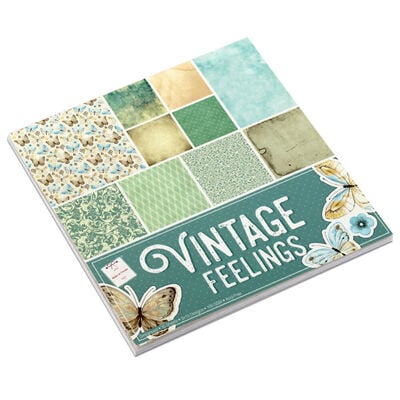 Vintage Feelings Design Pad: 6” x 6” image number 1