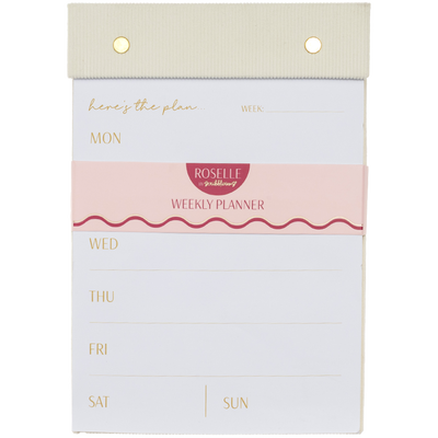 Roselle B5 Weekly Planner image number 1