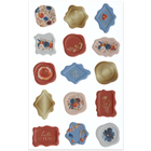 Autumn Bloom Wax Seal Stickers: Pack of 15 image number 1