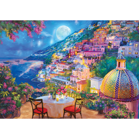 Dinner on Positano 500 Piece Jigsaw Puzzle