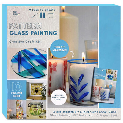 Patterned Glass Painting Craft Kit image number 1