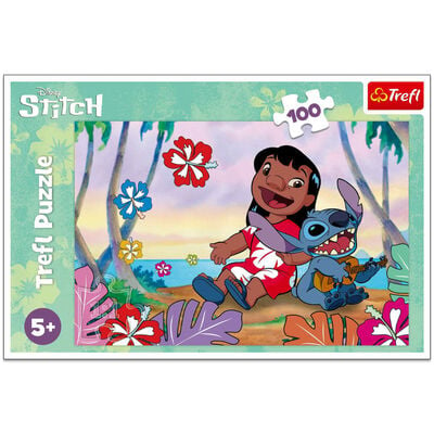 Lilo and Stitch 100 Piece Jigsaw Puzzle image number 1