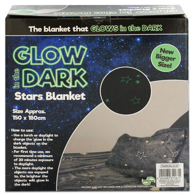 Glow in the Dark Stars Blanket image number 3