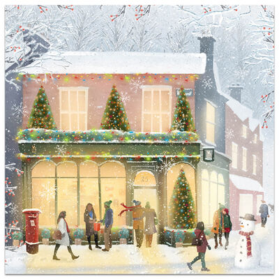 Charity Festive Shop Christmas Cards: Pack of 10 image number 2