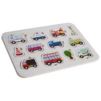 PlayWorks Wooden Vehicle Puzzle