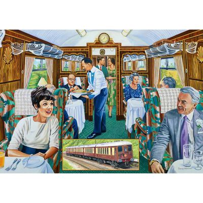 Train Ride 1000 Piece Jigsaw Puzzle image number 2