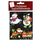 Christmas Snowman Embellishments image number 1