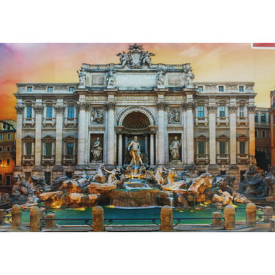 Trefl Fontanna di Trevi Rome 500 Piece Jigsaw Puzzle image number 1