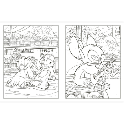 Disney Stitch Colour By Numbers image number 2