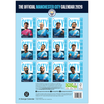Manchester FC 2026 A3 Calendar image number 4