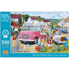 The Ice Cream Van by Trevor Mitchell 500 Piece Jigsaw Puzzle image number 1