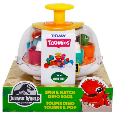 Jurassic World Spin and Hatch Dino Eggs Playset image number 1