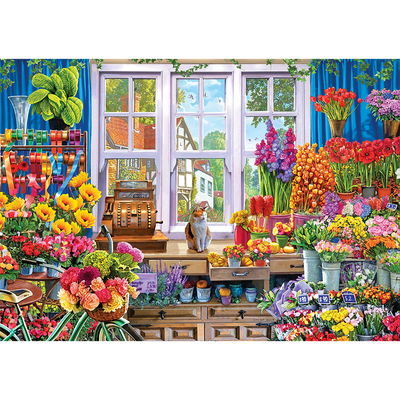 View from the Cottage 1000 Piece Jigsaw Puzzle image number 2