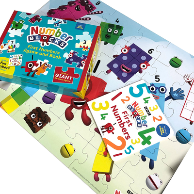 Numberblocks: First Numbers Jigsaw and Book image number 2