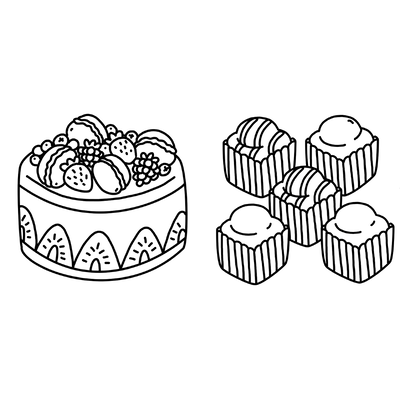 Draw and Doodle: Brilliant Bakes image number 4