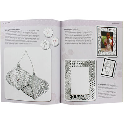 Zentangle - Adult Colouring Book image number 2