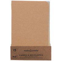 Scalloped Pastel Cards & Envelopes: Pack of 15