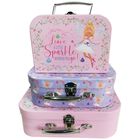 Fairy Storage Suitcases: Set of 3 image number 1
