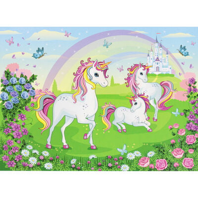 Unicorn Meadow 200 Piece Jigsaw Puzzle image number 2