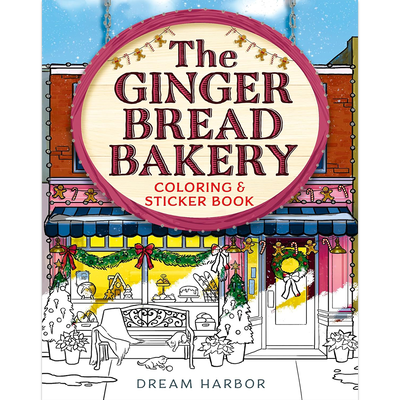 The Gingerbread Bakery Colouring and Sticker Book image number 1