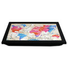 Wanderlust Map Cushion Lap Tray image number 2
