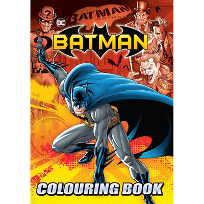Batman Colouring Book By DC | The Works