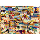 UK Postcards 1000 Piece Jigsaw Puzzle image number 2