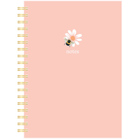 B5 Wiro Bee Block Notebook