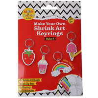 Make Your Own Shrink Art Keyrings