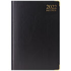 A4 Black Padded 2022 Day a Page Diary image number 1