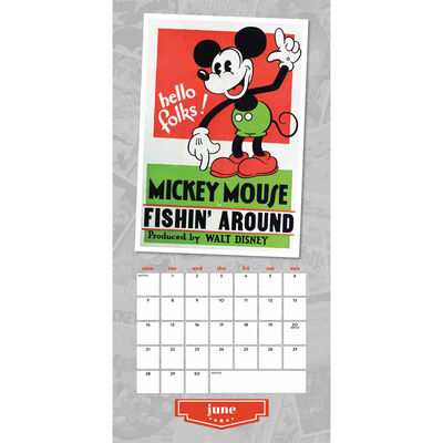 Disney Vintage Posters Official 2021 Calendar image number 2