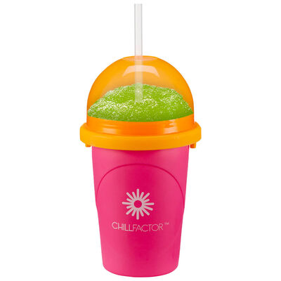 ChillFactor Squeeze Cup Slushy Maker: Pink image number 3