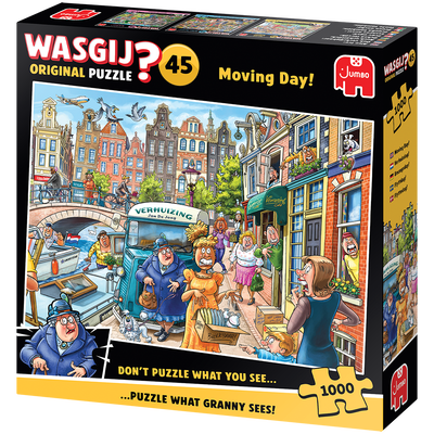 Wasgij Original 45 - Moving Day! 1000 Piece Jigsaw Puzzle image number 3