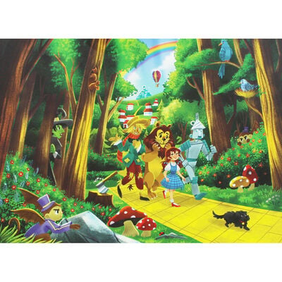 The Wizard of Oz 100 Piece Jigsaw Puzzle and Book Set image number 2